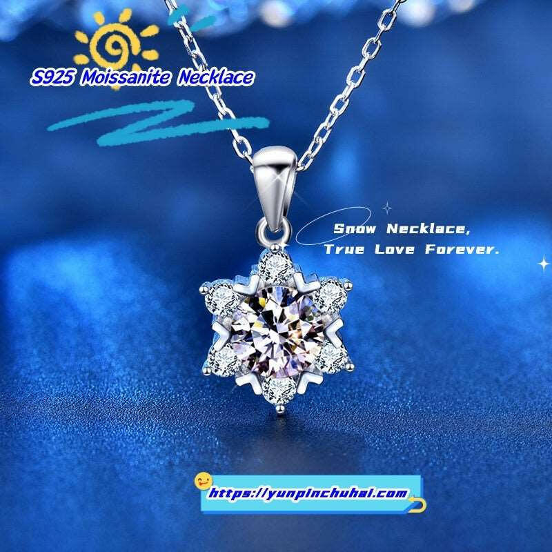 Creative Windmill Moissanite Diamond Crystal Pendant Necklace For Women  Teen Girls Jewelry Accessory Gift Sterling Silver Necklace, Fashion  Necklaces